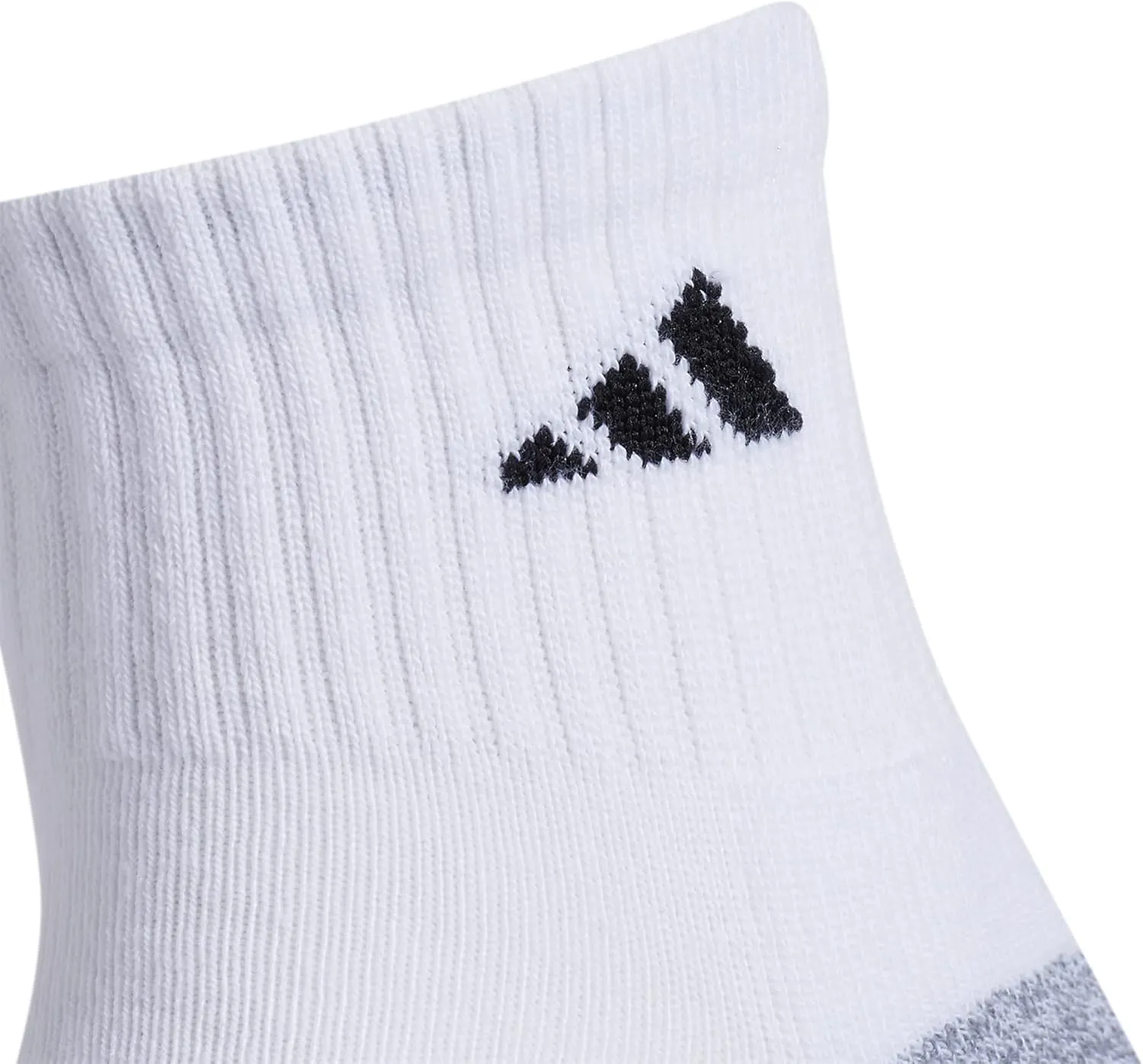 adidas Men's Socks, Athletic Cushioned Quarter 3-Pack, Compression, Moisture-Wicking, Comfortable, Durable