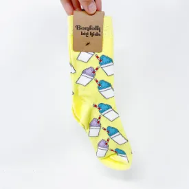 Bonfolk Big Kids Socks - Sno-Ball