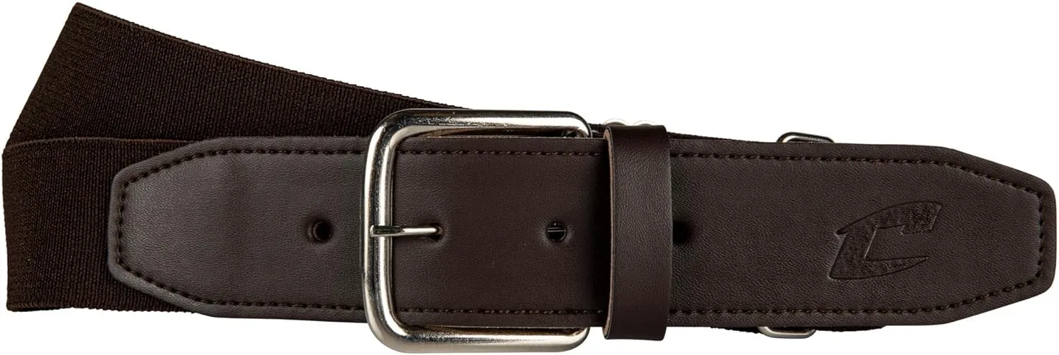 CHAMPRO Baseball Belt with Leather Tab