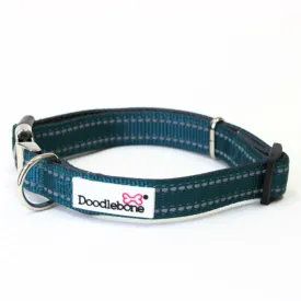 Doodlebone Padded Dog Collar - Teal