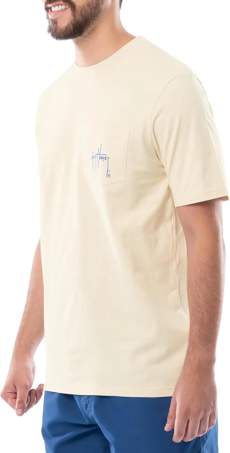 Guy Harvey Men??s Billfish Collection Short Sleeve Pocket T-Shirt