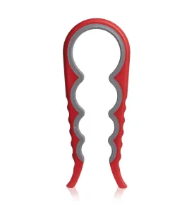 Jar Opener Silicone Red & Grey
