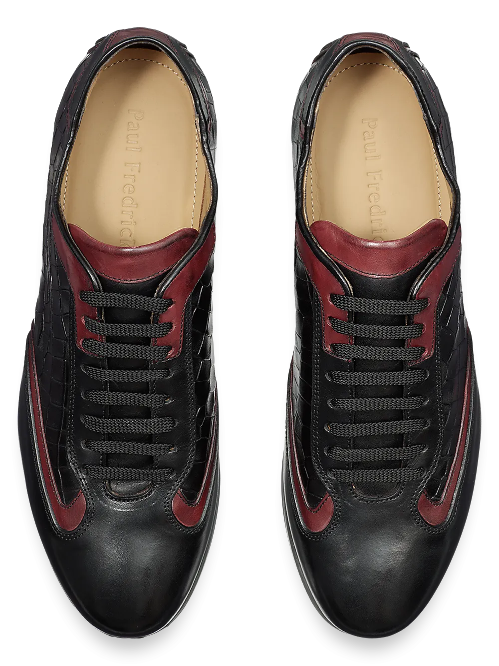 Nash Sneaker - Black/red
