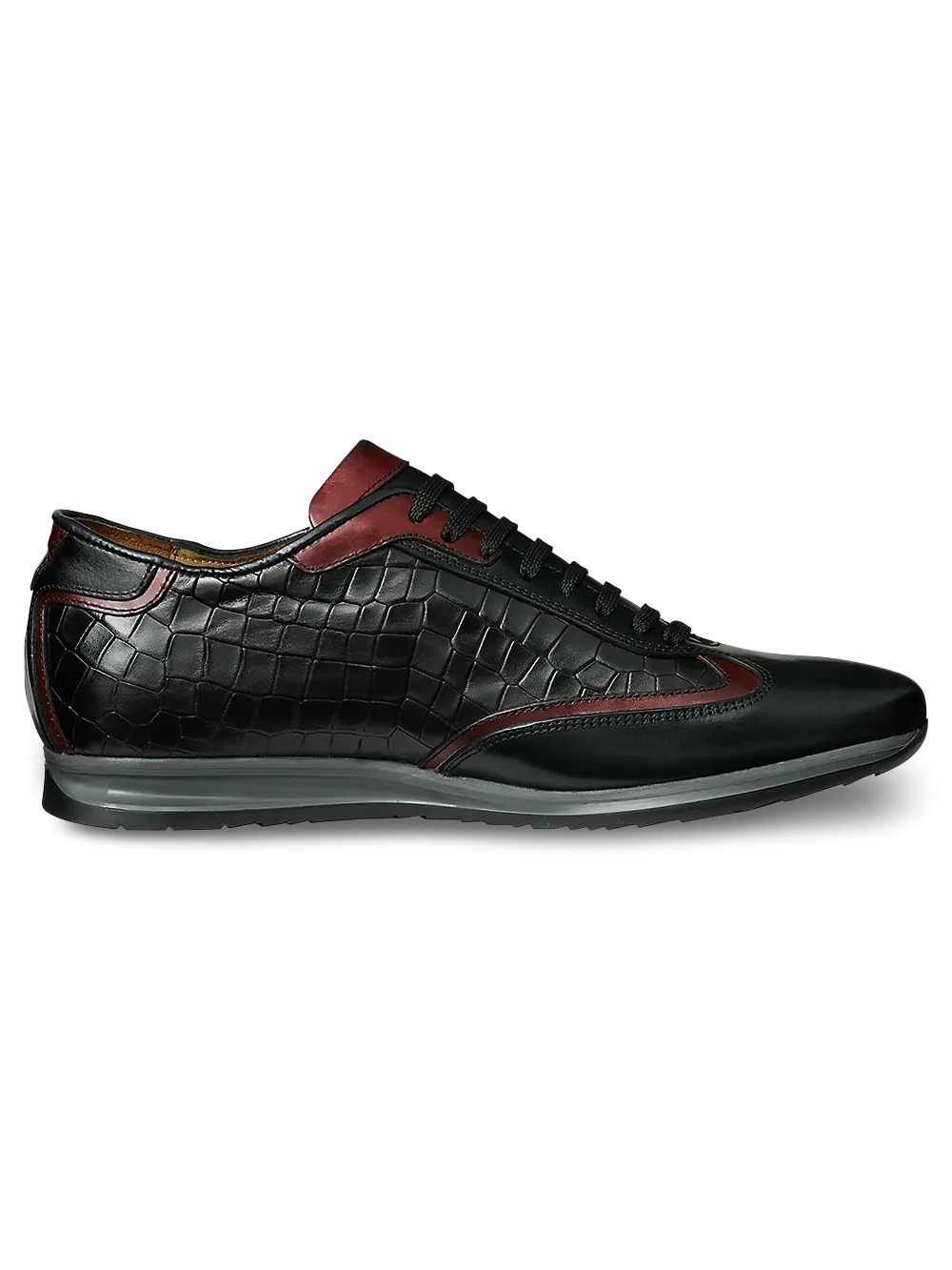 Nash Sneaker - Black/red