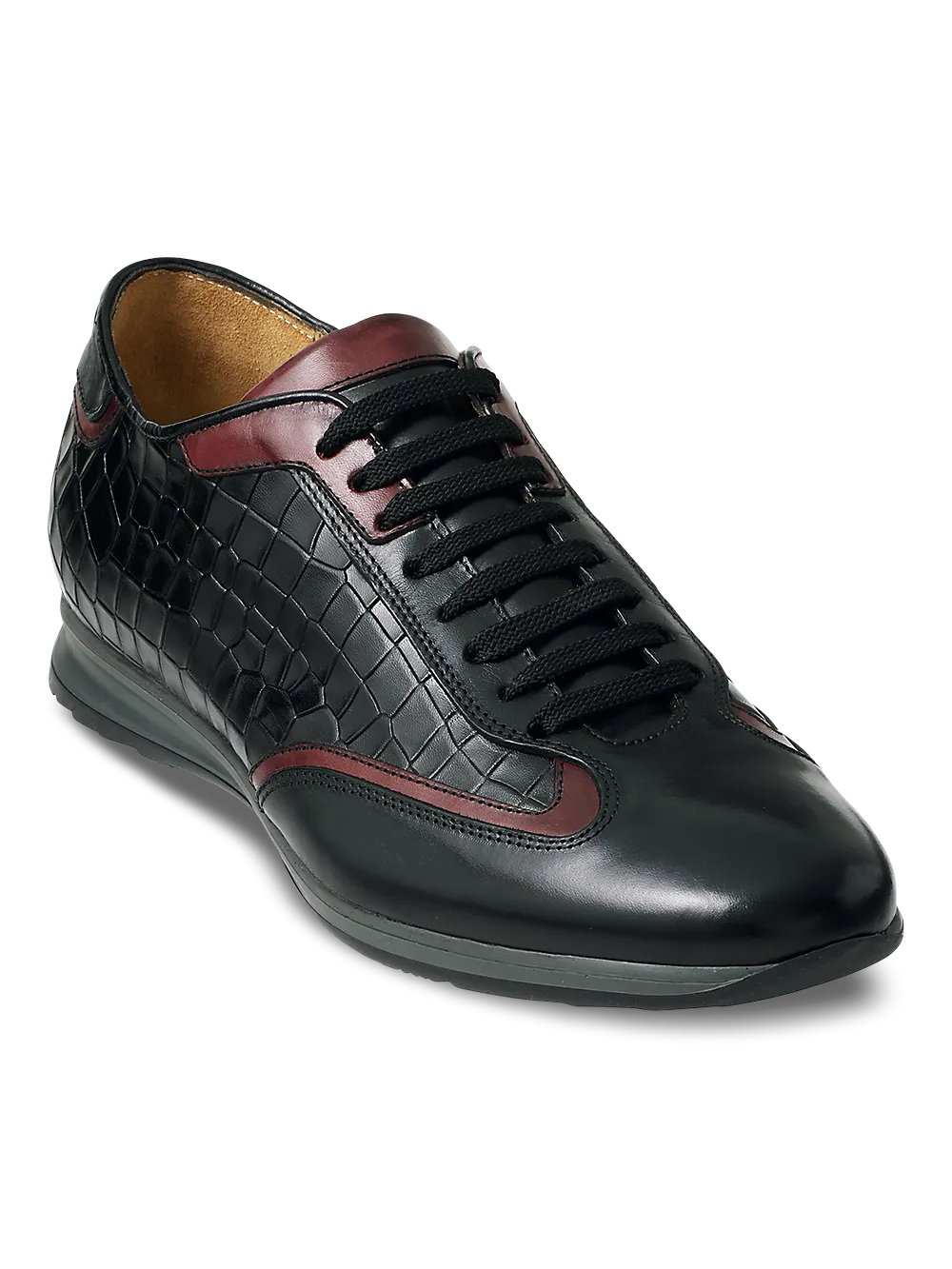Nash Sneaker - Black/red