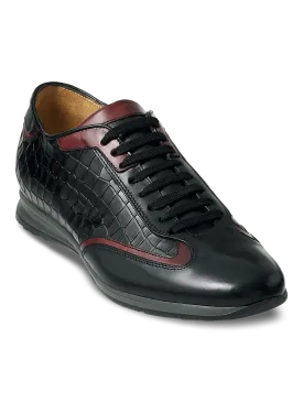 Nash Sneaker - Black/red