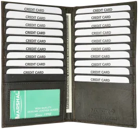Premium Genuine Leather Bifold Credit Card ID Holder  P 1529