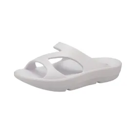 Roemer Strappy Eva White Women's Slides