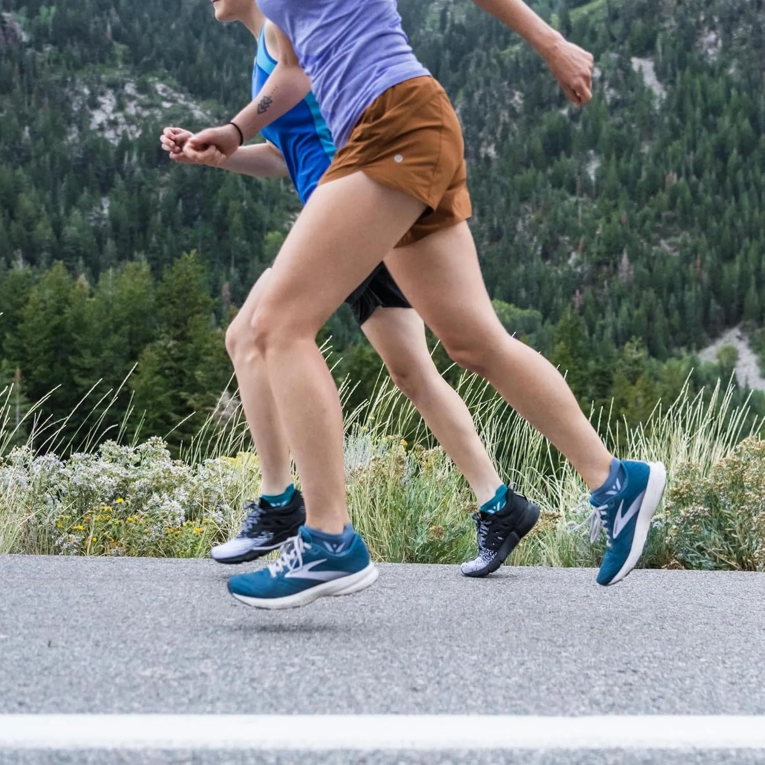 Swiftwick- FLITE XT No Show Non-Slip Running Socks, Golf Socks, Ultimate Stability
