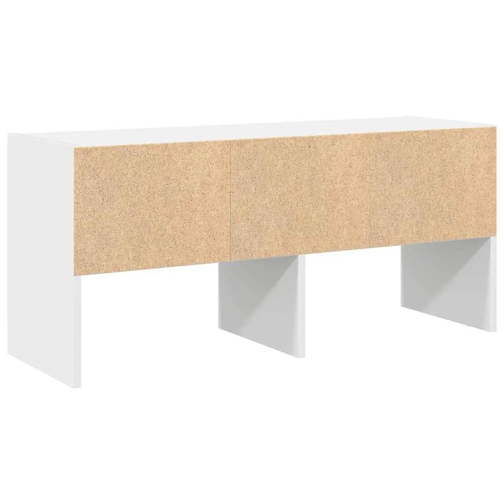vidaXL Shoe Rack Stackable White 89.5x30x40 cm