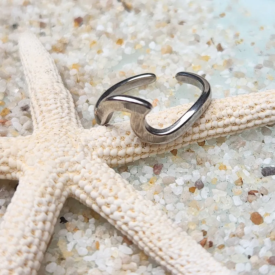 WAVES  - ROSE GOLD / GOLD & SILVER WATERPROOF TOE RINGS