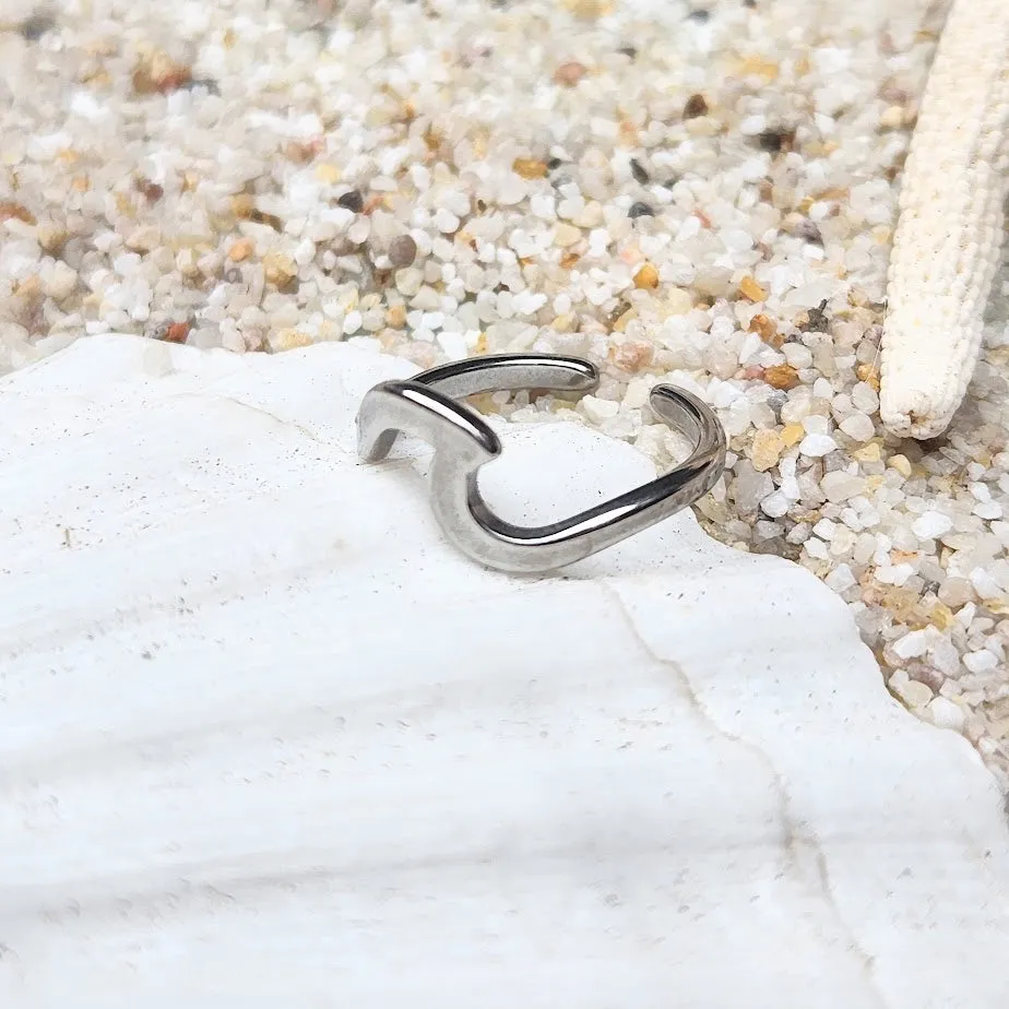 WAVES  - ROSE GOLD / GOLD & SILVER WATERPROOF TOE RINGS
